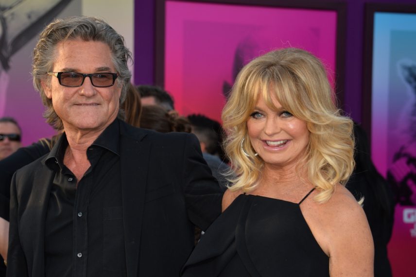 Goldie Hawn and Kurt Russell